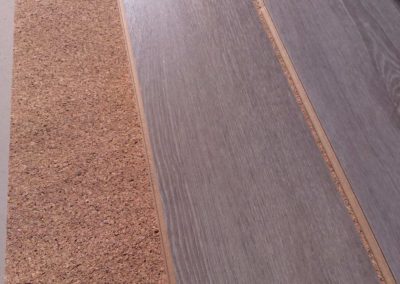 Položení vinylkorkové podlahy na hdf šedý dub